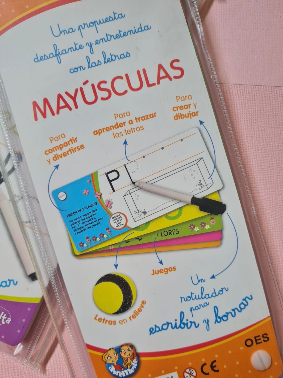 Mini abremente cursiva - mayúscula