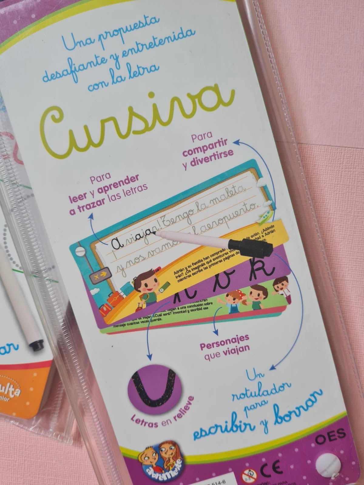 Mini abremente cursiva - mayúscula