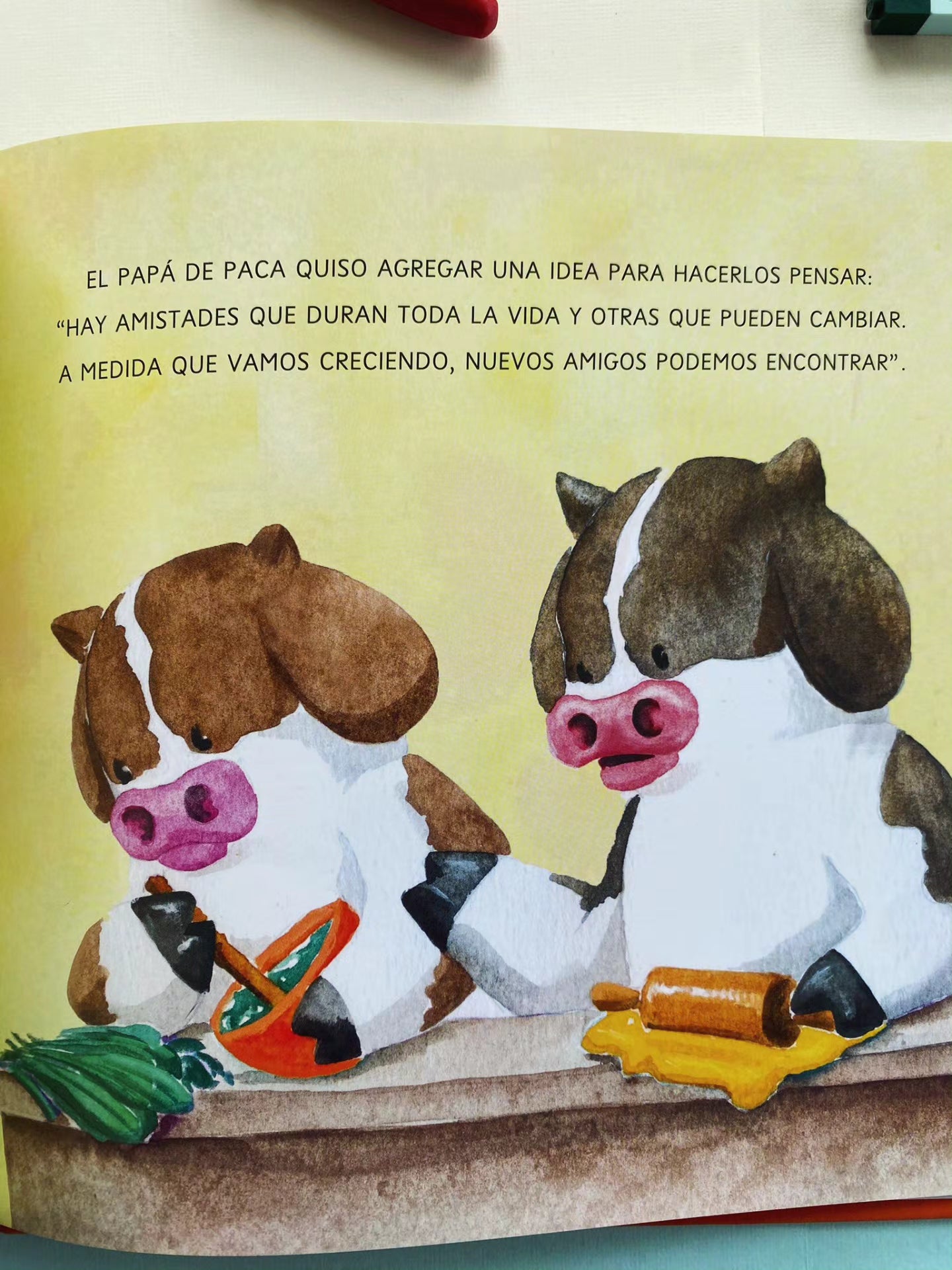 La vaca de la amistad nos habla