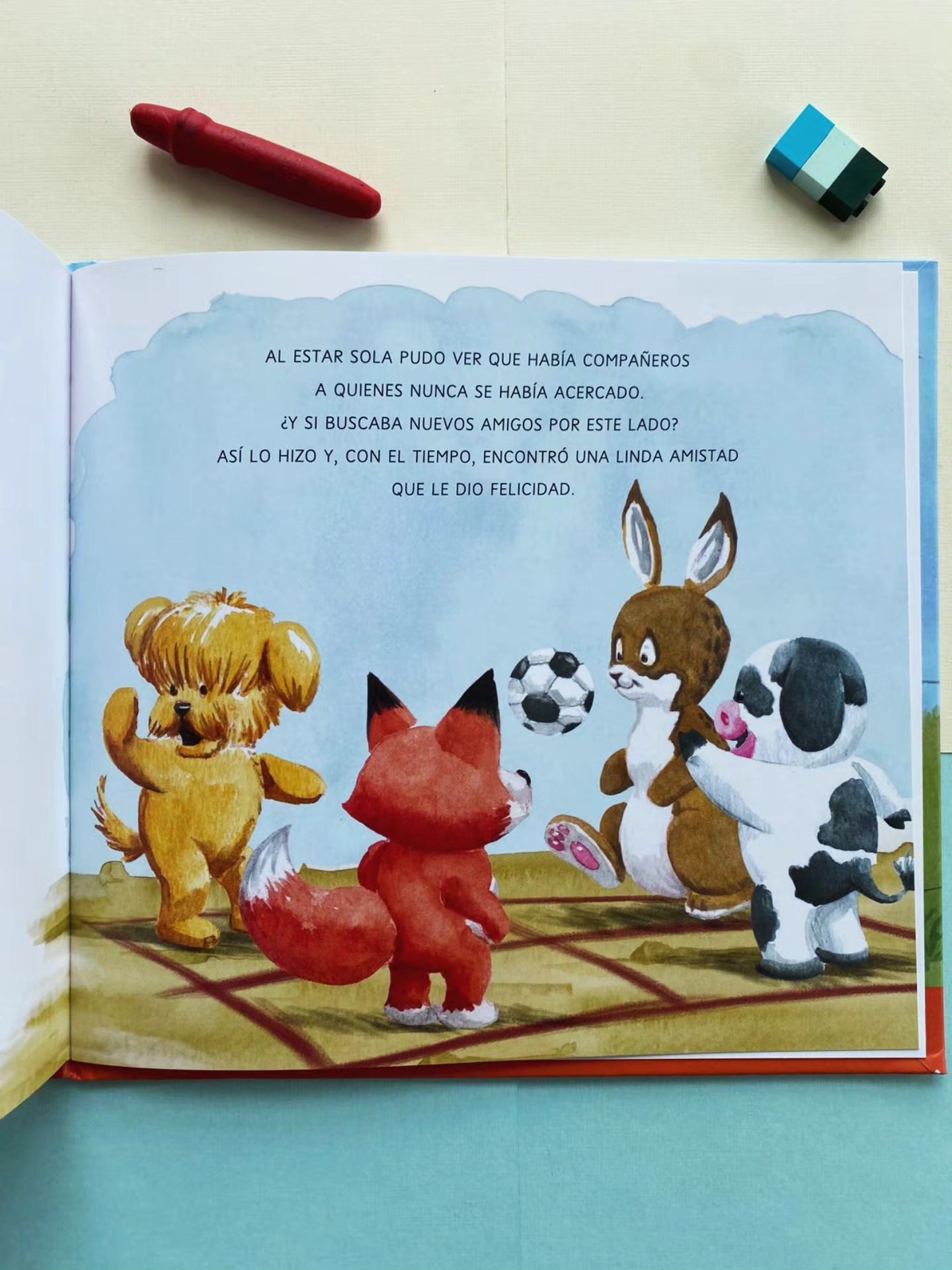 La vaca de la amistad nos habla